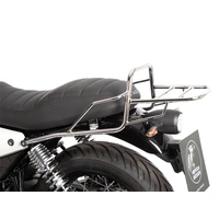 Chrome tubular luggage rack top case carrier for Moto Guzzi V7 Special/Stone/Centenario (850 cc) (2021-2024)