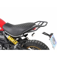Tubular luggage rack black for Ducati Scrambler 400 Sixty2 (2016-2020)