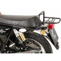 Tubular luggage rack Topcaseträger black for Royal Enfield Interceptor (2018-) / Continental 650 / GT 650 (2019-)