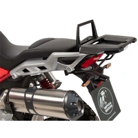 Alurack top case carrier for combination with original luggage rack black for Moto Guzzi V 85 TT / Strada / Travel (2024-)