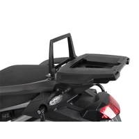 Alurack top case carrier black for combination with original luggage rack black for Triumph Tiger 900 Rally Pro (2024-)