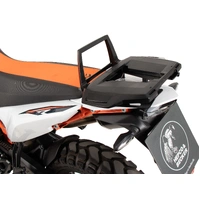 Alurack top case carrier black for combination with original luggage rack for KTM 790 Adventure (2024-)