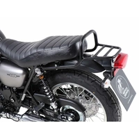 Tubular luggage rack black for Kawasaki W 800 Street / Cafe / Standard (2019-2025)
