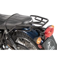 Tubular luggage rack black glossy for Kawasaki W230 / Meguro S1 (2025-)