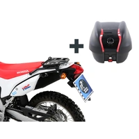 Topcase - Set Journey Topcase 30 and carrier for Honda CRF 250 L from 2012 / Rally from 2017