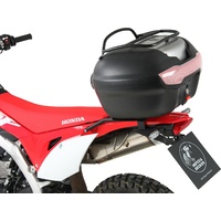 Topcase Set - Journey 40 silver incl. carrier Honda CRF 450 L 2018