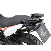 Easyrack top case carrier for combination with original luggage rack black for KTM 790 Adventure (2019-2021)