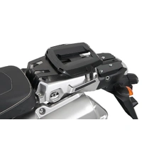 Alurack top case carrier instead of pillion seat - black for Yamaha XT 1200 Z Super Ténéré (2013-2020)