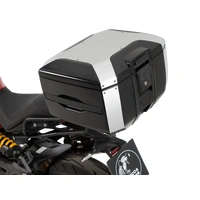 Smartrack Set incl. Xcore Topcase for Ducati Monster 890 / + (2026-) - Silver/Black