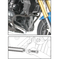 STIFFENING BRACKET FOR ENGINE GUARD BMW R1200R/RS (2015-) / R1200GS LC (2013-) -ANTHRACITE