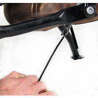 TOOL FOR EASIER ATTACHMENT OF THE CENTER STAND SPRING