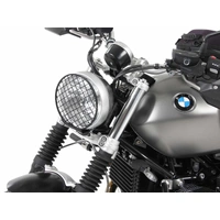 Black lamp guard grille for BMW R nineT Pure (2017-2023)