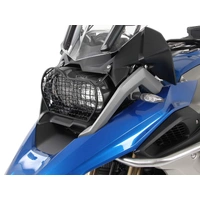 Black lamp guard grille for BMW R 1200 GS LC (2017-2018)