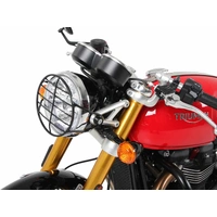 Black lamp guard for Triumph Thruxton/R (2016-2024)