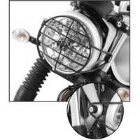 Black lamp guard for Triumph Street Twin (2016-2022)