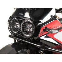 Black lamp guard for Ducati DesertX Rally (2024-)