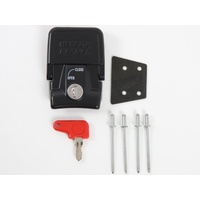FIXING LOCK FOR XPLORER, STANDARD AND EXCLUSIV SIDECASES - BLACK