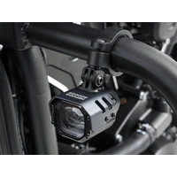 LED auxiliary headlights Nova (set) incl. Ø25-32mm universal mounting set, wiring harness and switch