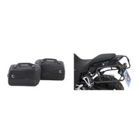 Honda CB 500 X Sidecarrier and Junior Flash Black Luggage Package Deal
