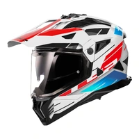 LS2 MX702 Pioneer II (XS) Namib - White / Red / Blue 06