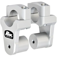 2" Rise x 1 1/4" Pivot Bar Risers BMW R1200GS R1250GS 2013-2024