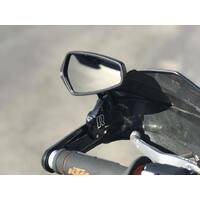 ROTTWEILER PERFORMANCE QUICK FLIP MIRRORS & MOUNTS (ARROW COMPLETE KIT)
