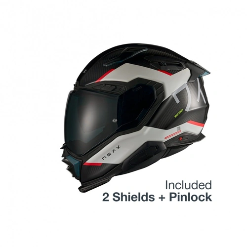 NEXX X.WST 3 MANGA CARBON WHITE.RED