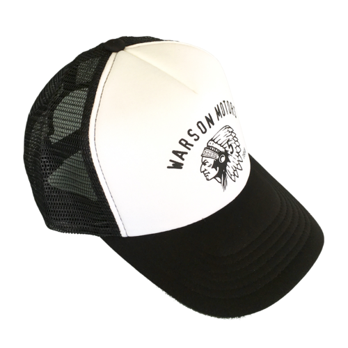 Warson Motors Original Trucker Indian Black/ White Unisex