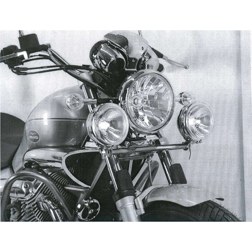 TWINLIGHT-SET FOR MOTO GUZZI NEVADA CLASSIC V 750 IE/AQUILIA NERA (2004-2009)