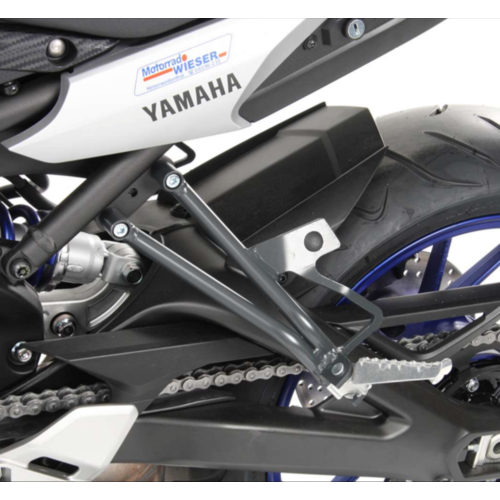 PILLION FOOTRESTS LOWERING - ANTHRACITE FOR YAMAHA MT - 09 TRACER ABS
