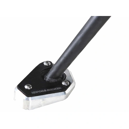 Side stand plate silver/black for Kawasaki Versys 1000 / S / SE (2019-2024)