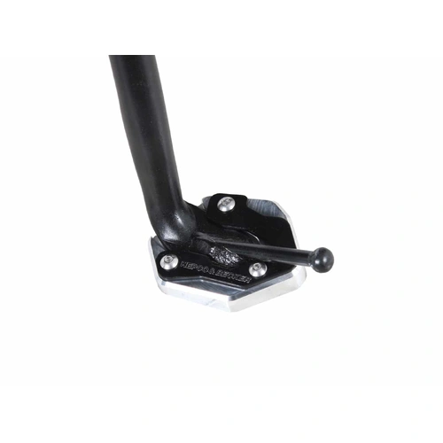 Side stand plate silver/black for Yamaha XJ 6 Diversion (2009-2012)