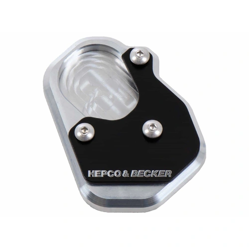 Side stand plate silver/black for Moto Guzzi V 85 TT (2019)