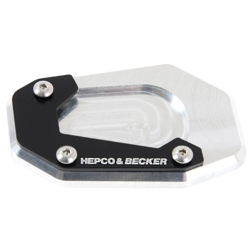 Side stand plate silver/black for BMW R 1200 ST (2005-2007)