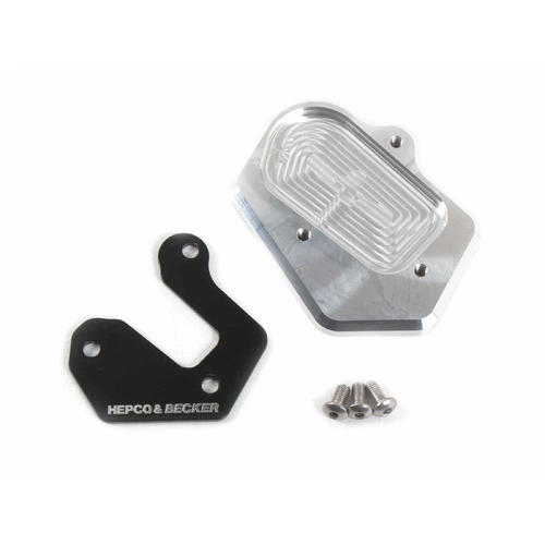 Side stand plate silver/black for BMW F 900 XR (2020-2024)