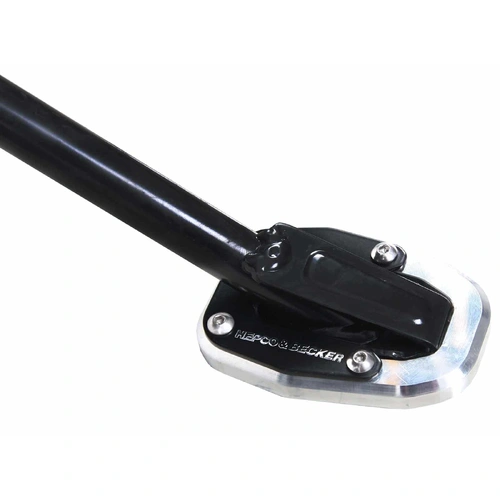 Side stand plate silver/black for Ducati Scrambler 800 (2015-2018)