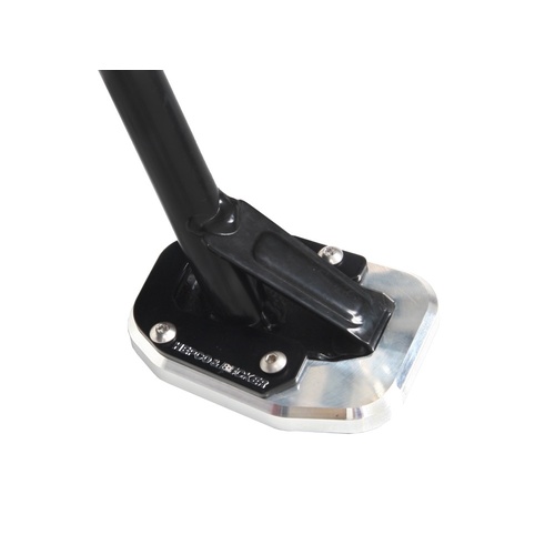 Side Stand Plate silver/black for Ducati Monster 797 (2017-2020)