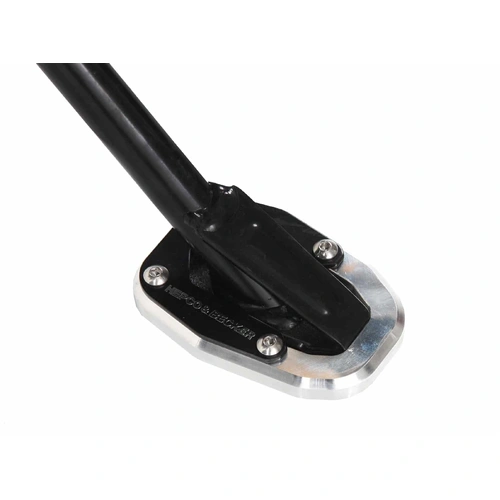 Side stand plate silver/black for Ducati Monster 797 (2017-2020)