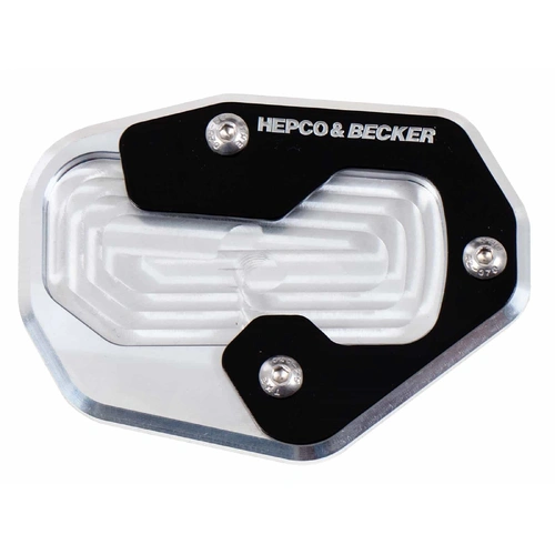 Side stand plate silver/black for Harley Davidson Pan America 1250 / Special (2021-)