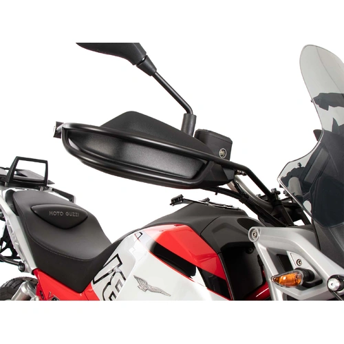 Grip guard for Moto Guzzi V 85 TT / Strada / Travel (2024-) Set, black (left + right)
