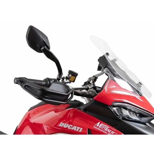 HANDLE GUARD SET BLACK (LEFT+RIGHT SIDE) FOR DUCATI MULTISTRADA V4/S/S SPORT (2021-2024)/RALLY(2023-2024)