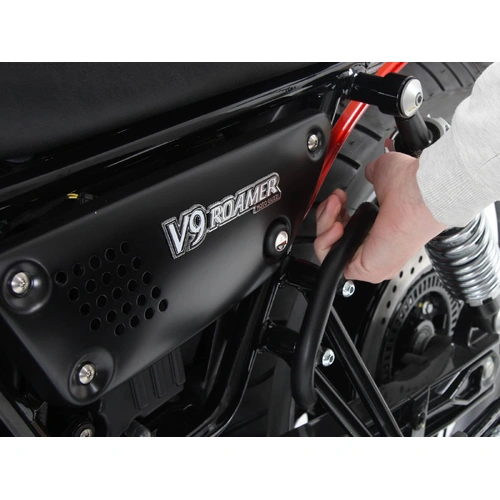 Jacking lever for centre stand black for Moto Guzzi V 9 Bobber/Sport (2016-2020)