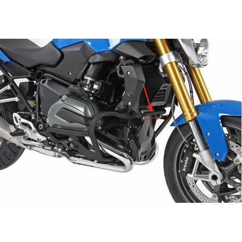 Stiffening strut black for Hepco&Becker engine guard 501668 for BMW R 1200 GS LC (2013-2018)