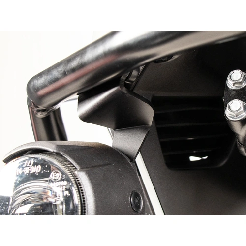 Adapter set black for original auxiliary headlights for combination with Hepco&Becker tank protection bar for Honda XL 750 Transalp (2025-)