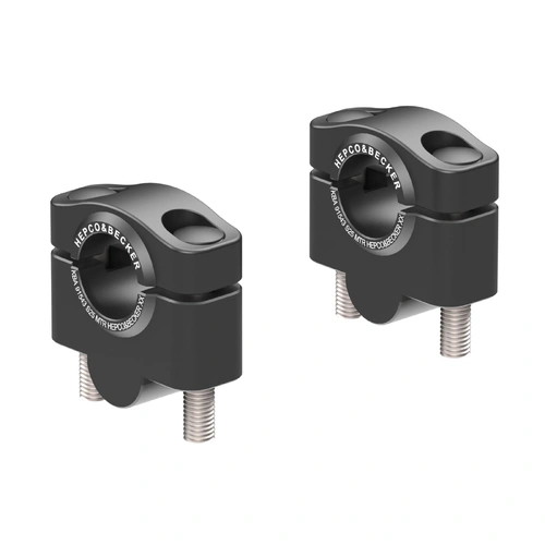 HANDLEBAR RISER 25MM - BLACK