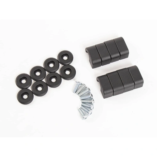Mounting kit for Xtravel Basic universal holding plates to H&B tube sidecase carrier