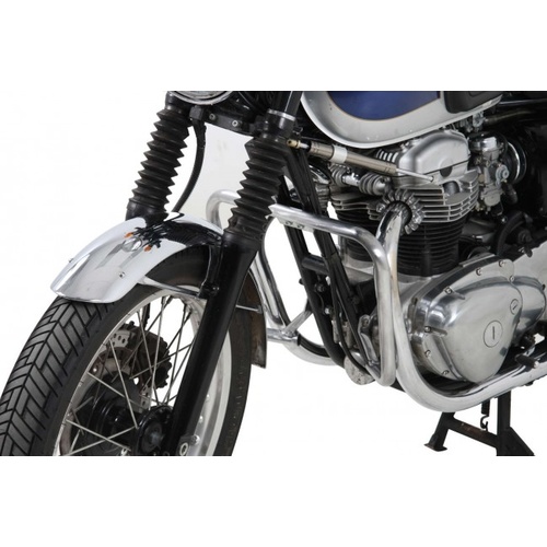 ENGINE PROTECTION BAR BLACK FOR KAWASAKI W 650 (1999-2006) / W 800 (2011-2016)