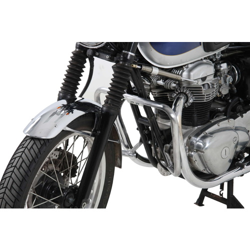ENGINE PROTECTION BAR CHROME FOR KAWASAKI W 650 (1999-2006)/W 800 (2011-2016)