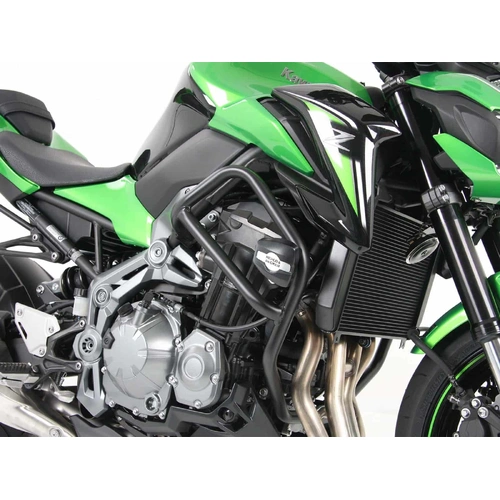 Engine guard incl. protection pad black for Kawasaki Z 900 (2017-2024) / Z 900 SE (2022-2024)