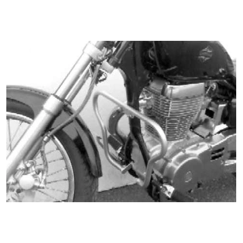 Chrome engine guard for Suzuki LS 650 (1986-2000)